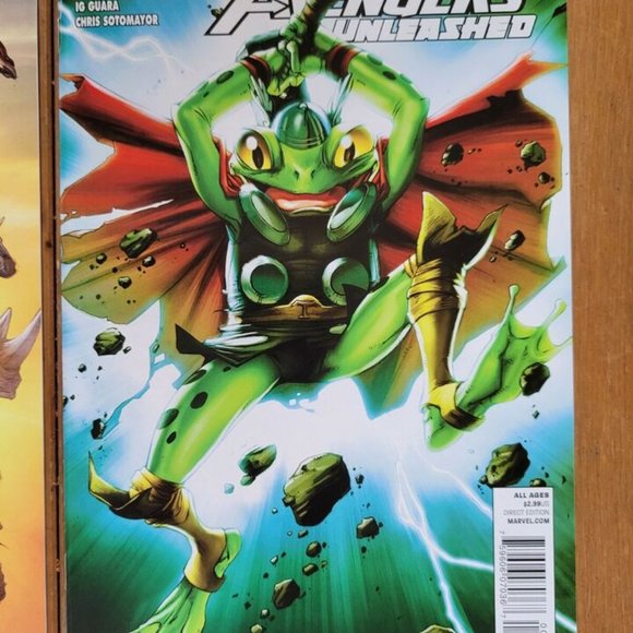 "Lockjaw & the Pet Avengers Unleashed" Comic Books 1-4 Complete Set - Frog Thor! - Picture 4 of 6